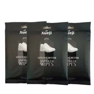 10 Counts Mulfifunctional Classical Pocket Footwear Wipes Shoe Wet Wipes Sneaker Cleaner Wipes for Travel