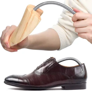 10 Pairs Solid Pattern Cedar Shoe Trees Wooden Shoe Stretcher for Men and Women Winter Sneakers and Boots Size 9 10