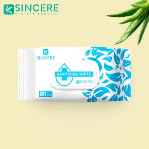 100% Eco friendly Biodegradable Flushable Non Woven Disposable Wipes for Adult Daily Use