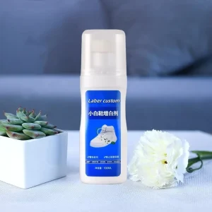 100 ML White Shoe Care Kit Whitener Stain Remover Polish Gel Cream Waterproof Anti Slip Nursing & Wear Resistant for Sneakers