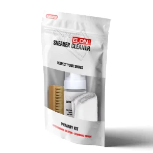 100% Natural Alcohol Free Shoe & Sneaker Cleaner Care Kit with Neutral Formula Wood Handle Environmental Materials