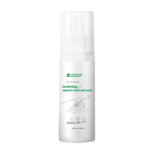 100ML Deodorize Shoes Spray Sneaker Balls Shoe and Socks Locker Shoe Odour Eliminator Spray Deodorizer