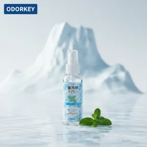 100ml Eco Friendly Non Toxic Cooling Mist Spray Clothing Removing Sweat Odor Resisting Mould Keeping Freshening