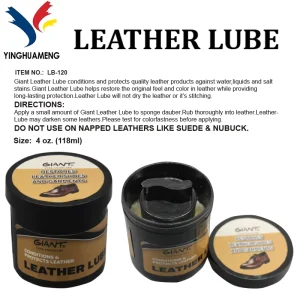 113g Leather Lube Leather Conditioner Soften Nourish Protector for Shoes Boots Bags
