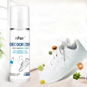 120ML Anti bacterial Foot Odor Remover Shoes Deodorant Spray Odor Eliminator Freshener for Sneakers Gym Bags Lockers