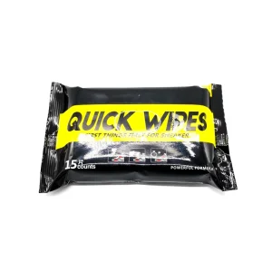 15 Pcs Travel Biodegradable Quick Wipes Cleaner Wipes for Sneaker