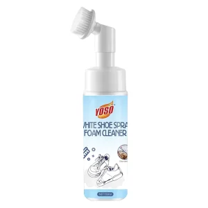 150ML White Sneaker Brightening & Stain Remover Formula White Shoe Revitalizer with UV Protection
