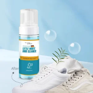 150ml Foam Shoe Cleaner Powerful Stain Remover for White Shoes Deep Cleaning & Whitening Care Spray for Sneakers