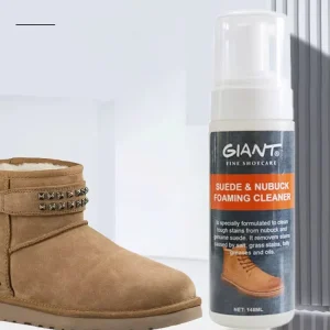 150ml Foaming Shoe Cleaner for Suede and Nubuck Leather Shoes