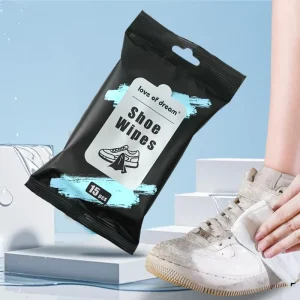 15pcs/pack Professional Sneaker Cleaning Wipes Gentle on Materials Tough on Stains