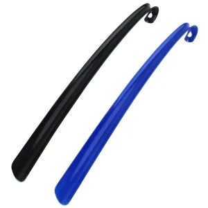 16.5 inch Long Handled Portable Shoehorn for Seniors Men Women & Children Durable Plastic