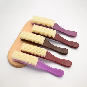 18.8cm Professional Cashmere Soft Wool Styling Brush Fashion Color Paddle Hair Brush Cleaning Brush