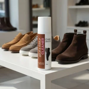 180ml Premium Suede & Nubuck Deep Cleaner Tough Stain & Dirt Removal Gentle No Damage Restore Fluffy Nap