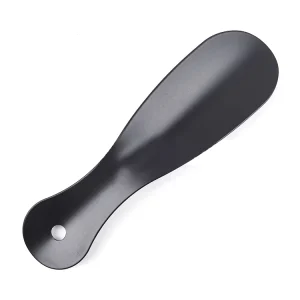 19CM Black Stainless Steel Metal Custom Shoe Horn