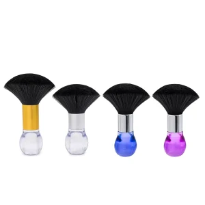 1PCS Barber Cleaning Hairbrush Hair Sweep Brush Hairdressing Neck Face Duster Brushes Soft Haircut Styling Tool