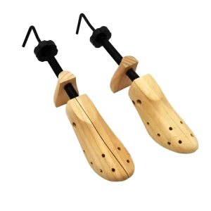 2 Way Pine Tree Wood Shoe Stretcher Metal Expander for Stretching Width and Length