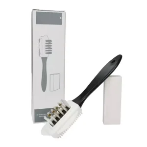 2 in 1 Multifunction Nubuck Brush Suede Shoe Cleaning Brush with Nubuck Eraser
