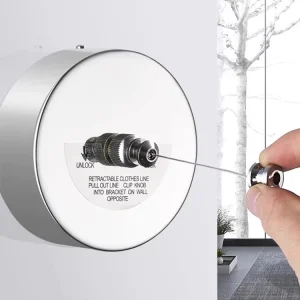 2.8M Double Luxury Aluminum Retractable Clothesline for Shoe Storage