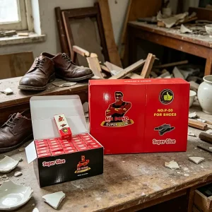 20 Gram Super Shoe Adhesive Durable Aluminum Glue High Density Sealants for Shoe Repair