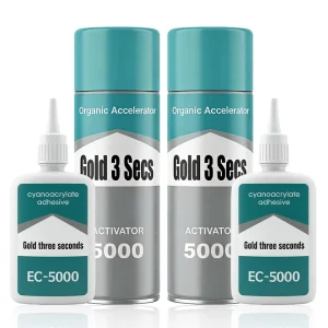 200 ml 25ml Super Glue MDF Kit with Spray Activator Cyanoacrylate Acrylic Adhesive for Construction Packing Woodworking Use