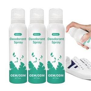 200ml Portable Iron Bottle Body Shoe Deodorant Spray Deodorizer Eliminator Aerosol