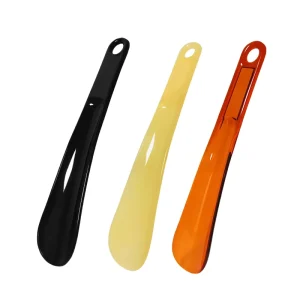22cm Long Mini Size Plastic Shoe Horn Colorful Design with Custom Logo Shoe Helper
