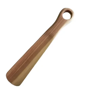 23 cm Cedar Wood Shoe Horn Long Handle for Men Women Kids Pregnancy Shoe Helper
