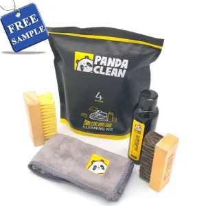 250 ml Shoe Cleaner Kit Sneaker Cleaning Liquid with Plastic Ziplock Pouch Bag