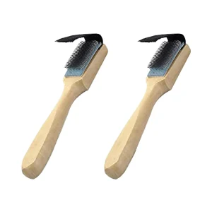 2Pcs Dance Shoes Cleaner Brush for Suede Sole Wire Shoes Wood Cleaning Premium Quality Shoe Brushes