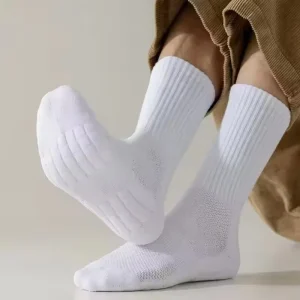 3 Paris Mesh Breathable Deodorant Stockings Black White Low Top Socks Basketball Soccer Cycling Socks Men’s Sports Socks
