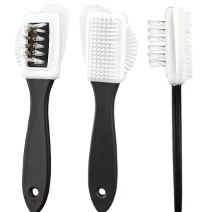 3 Side Cleaning Shoe Brush Plastic S Shape Shoe Cleaner for Suede Snow Boot Shoes Household Clean Tools