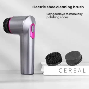 3 in 1 Electric Shoe Cleaning Brush Cordless Rechargeable Shoe Polisher & Cleaner Portable Multi Function Shoe Care Brush