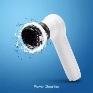 3 in 1 Multipurpose 1300RPM Cordless Electric Spin Scrubber Kitchen Tank Shoe Cleaner Electric Cleaning Brush Spin Scrubber