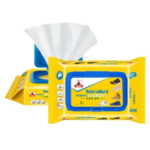 30 PCS Sneaker Care Quickly Remove Dust Moisturize Shoes Cleaner Wipes