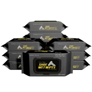 30 Piece Portable Wet Shoe Wipes Wet Sneaker Cleaning Smear Wipes White Shoe Wipes Age Group Adults