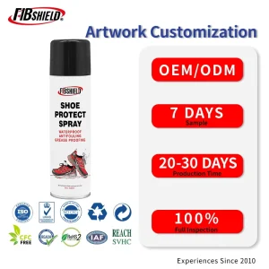 300ml Waterproof Shoe Protect Spray Anti Stain Anti Grease Long Lasting Invisible Protection for All Materials