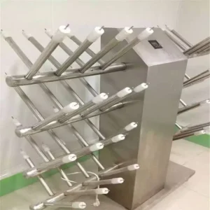 304 Stainless Steel Boot Drying and Sanitizing System Hot Air Circulation for Industrial Food Facilities