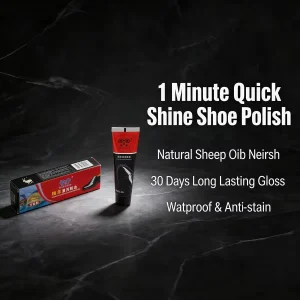 30g Quick Shine Shoe Polish Tiny Surface Scratch Conceal Cream for Office Business Leather Shoe Minor Blemish Cover