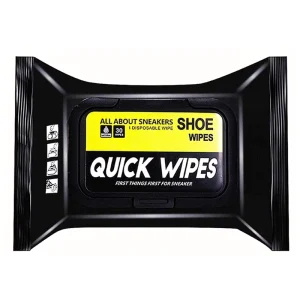 30pcs Custom Nonwoven Private Label Shoe Cleaning Wipes for Tennis Shoes