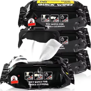 30pcs pack Disposable Shoe Wipes Quick Wipes for Sneakers White Shoe Cleaning Quick Wipes Removes Dirt Stains