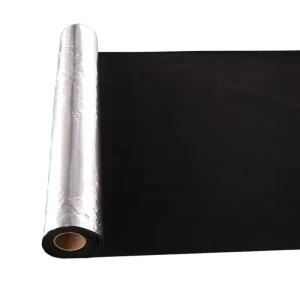 3MM Pre oxidized Wire Aluminum Foil Flame Retardant Fireproof Cloth Heat Insulation Film Felt Black Industrial Fabric