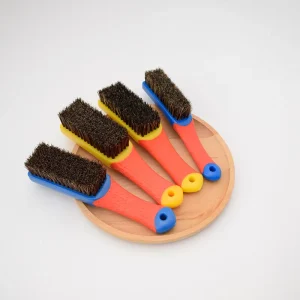 4 Rows 5 Rows 6 Rows Colorful Plastic Handle Brush Shoe Cleaner Scrubbing Cleaning Soft Hair Laundry Brush