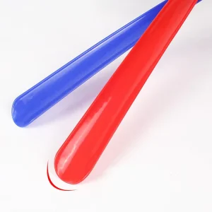 42.5cm Long Funny Custom Eco Friendly PP Plastic Red Shoe Horn Real Horn