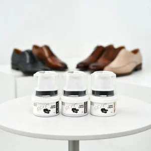 50ML Quick Shine Shoe Polish with Brush Stain Resistant Color Refreshing Box