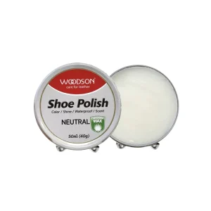 50ml Neutral White Polishing Leather Wax Shoe Shine Cream Black Shoe Polish