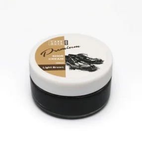 50ml Shoe Cream in Clear Jar Stain Resistant Color Refreshing Boxed