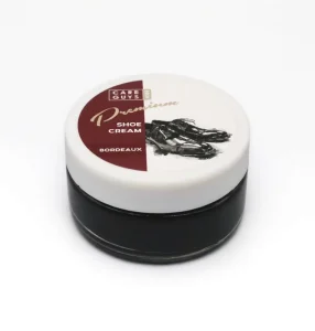 50ml Shoe Polish Cream in Clear Jar High Quality Stain Resistant Color Refreshing