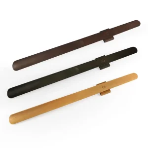 55CM Magnetic Solid Wood Shoe Horn for Seniors Long Handle Lightweight Ergonomic Shoe Tool Durable Household Shoe Lifter