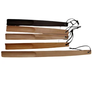 55cm Long Beech Wood Shoe Horn