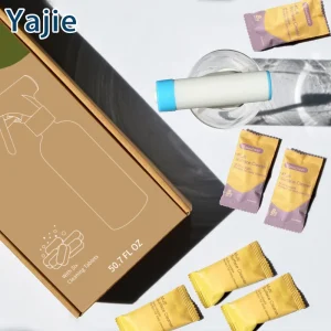 6 Pack Multi Purpose Cleaning Spray Tablets With Spray Bottle Multifunction Cleaning Tablets Household Cleaning Kit